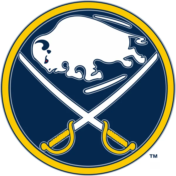 Логотип хоккейного клуба "Buffalo Sabres". США — стоковое фото