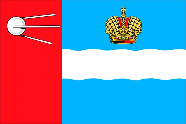 Kaluga city flag. Russia — Stock Photo, Image