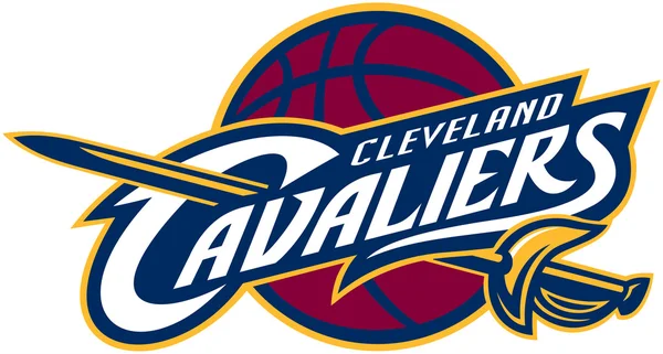 El emblema del club de baloncesto "Cleveland Cavaliers". Estados Unidos — Foto de Stock