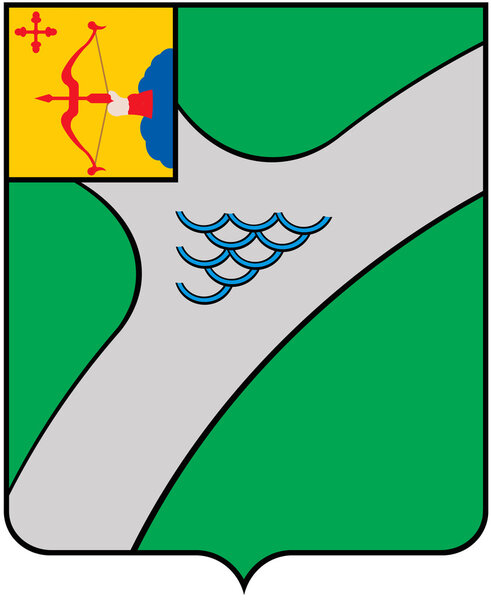 Wappen der Stadt Kirow-Tschepetsk. Gebiet Kirow — Stockfoto