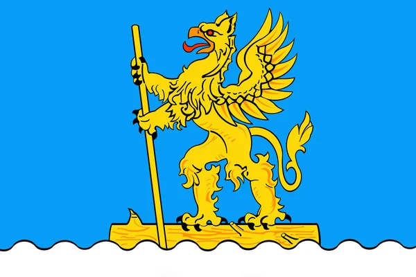 Bandeira da cidade Manturovo. Região do Kostroma — Fotografia de Stock