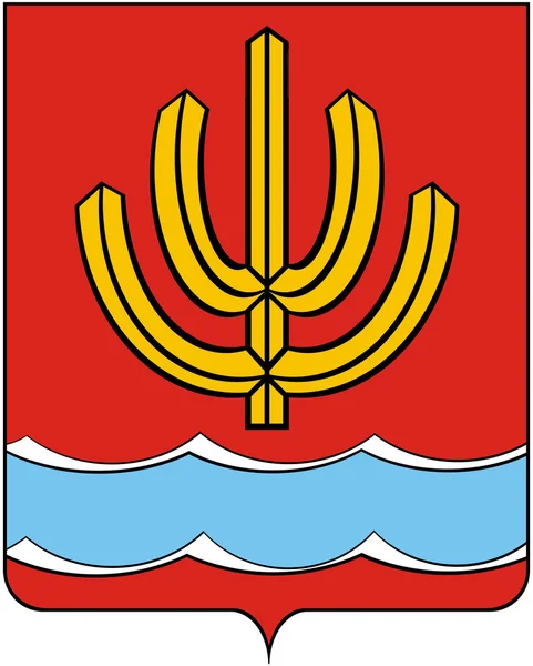 Escudo de Sharya.Kostromskaya zona — Foto de Stock