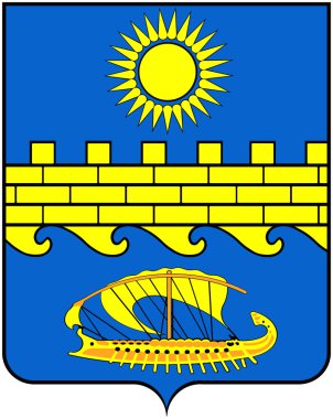 Anapa şehir arması. Krasnodar bölgesi