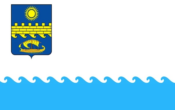 Anapa city flag. Krasnodar region — Stock Photo, Image