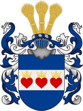 Halmstad şehir arması. İsveç