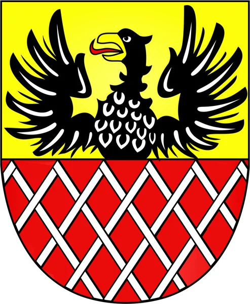 Wappen der Stadt Cheb. Tschechische Republik — Stockfoto