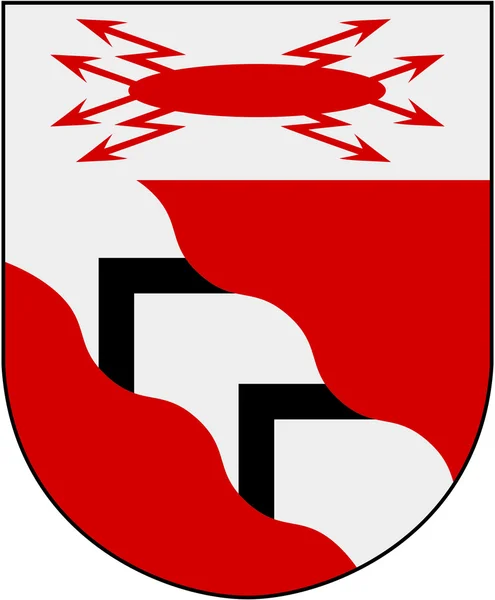 Wappen der Stadt Trollhattan. Schweden — Stockfoto