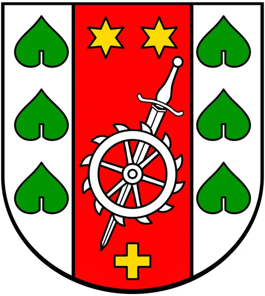 Escudo Armas Del Municipio Steinz Austria — Foto de Stock