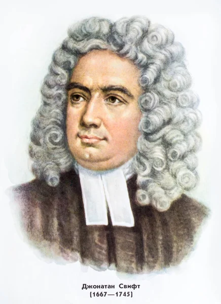 Jonathan Swift Oude Kaart — Stockfoto