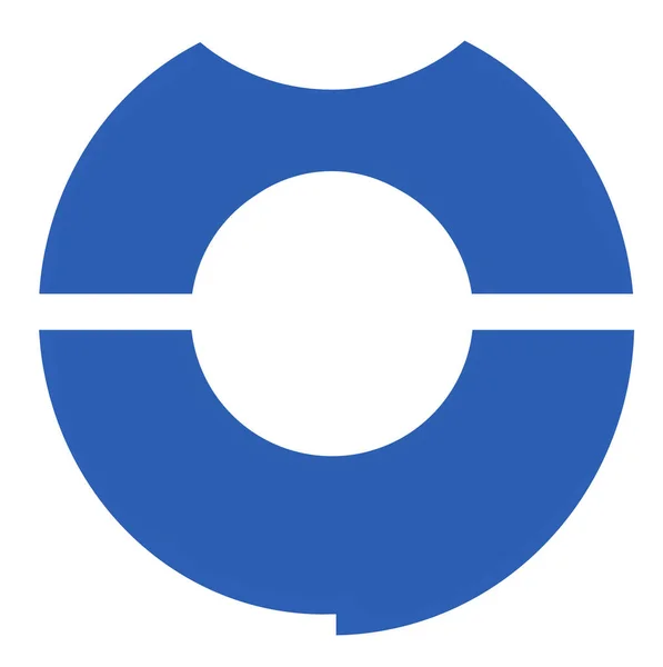Emblem För Byn Miyake Nara Prefektur Förenta Staterna — Stockfoto