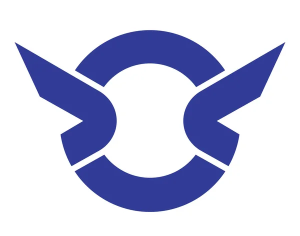 Wappen Der Stadt Kushima Präfektur Miyazaki Japan — Stockfoto