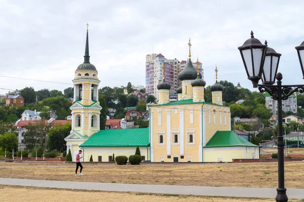 Ναός Ναυαρχείου Ουσπένσκι Voronezh Ρωσία Σεπτέμβριος 2020 — Φωτογραφία Αρχείου