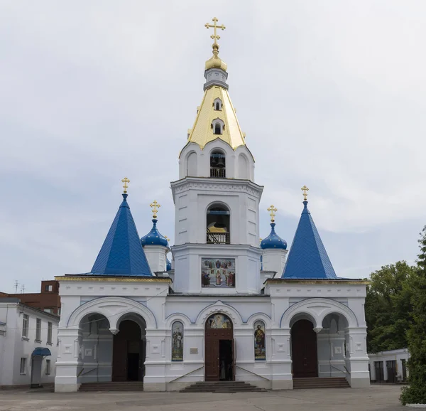 Förhör Katedralen Samara Stad Ryssland Augusti 2021 — Stockfoto
