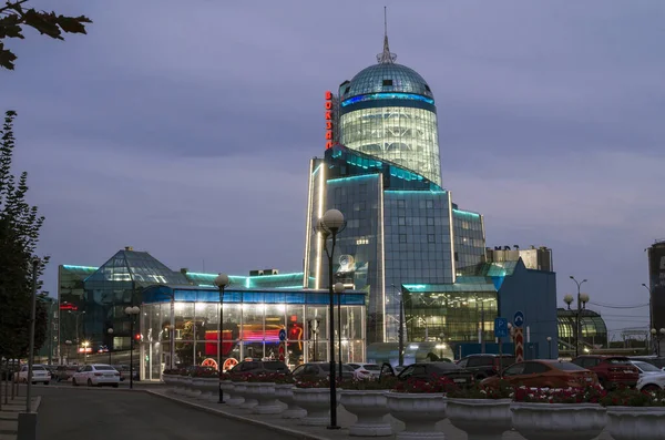 Buenas Noches Samara Estación Tren Rusia Agosto 2021 —  Fotos de Stock