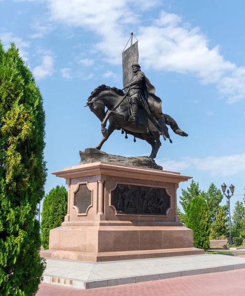 Monument Premier Voïvode Fondateur Ville Prince Grigori Zasekin Samara Russie — Photo