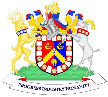 Bradford city arması. İngiltere