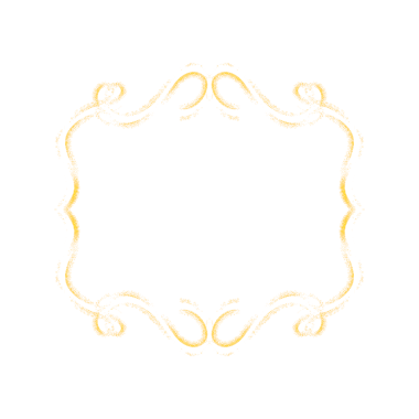 yellow color abstract Frame with Sparkle for copy space