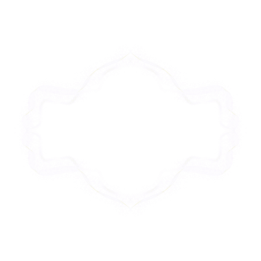 white color abstract Glitter Arabic Frame for copy space