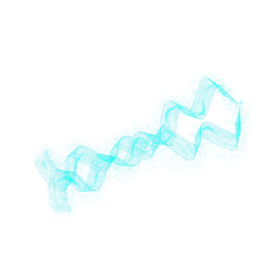  turquoise color abstract swirling lines and shapes with glitters 