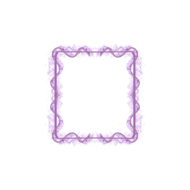 purple color abstract Glitter Square Frame for copy space
