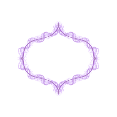 purple color abstract Glitter Arabic Frame for copy space