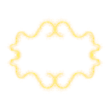 orange yellow Ornamental Frame for copy space text 