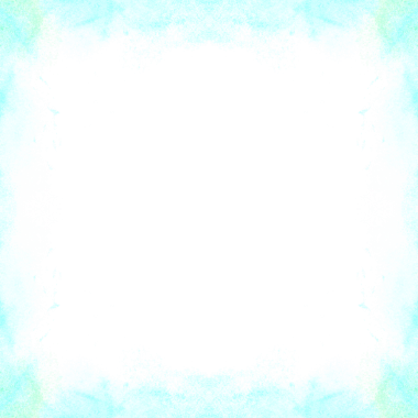 Soyut Cyan Watercolor Çerçeve Kenarlığı