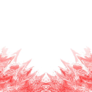 Ateşli Kırmızı Soyut Watercolor Çerçeve Kenarlığı