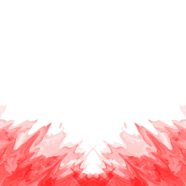 Ateşli Kırmızı Soyut Watercolor Çerçeve Kenarlığı