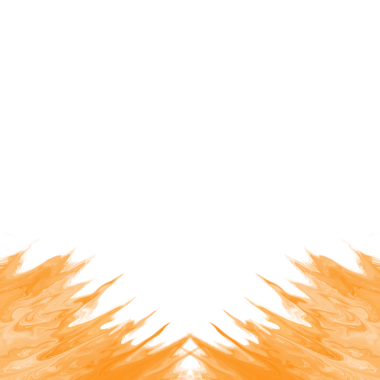 Turuncu Soyut Mürekkep Çerçeve Kenarlığı