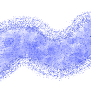 Mavi Parıldayan Fırça Vuruşu