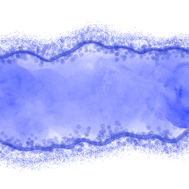 Mavi Parıldayan Fırça Vuruşu