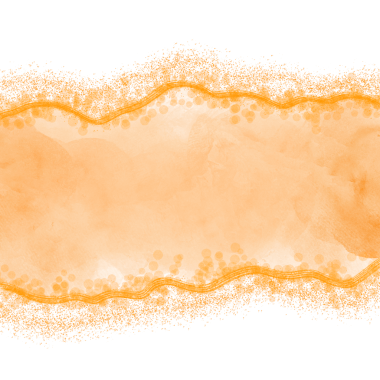 Turuncu Parlak Fırça Vuruşu