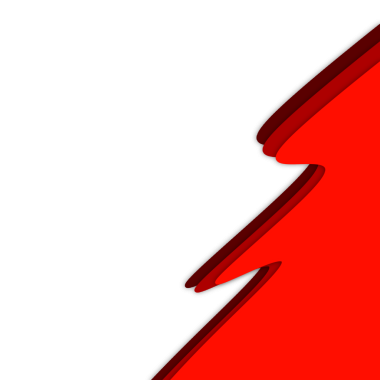 Kırmızı Soyut Eğri ŞekliName