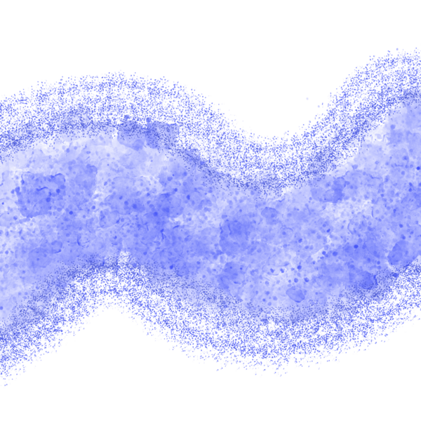 Mavi Parıldayan Fırça Vuruşu