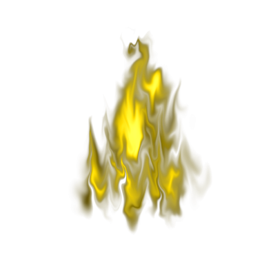 Sarı Ateşli Duman Efekti