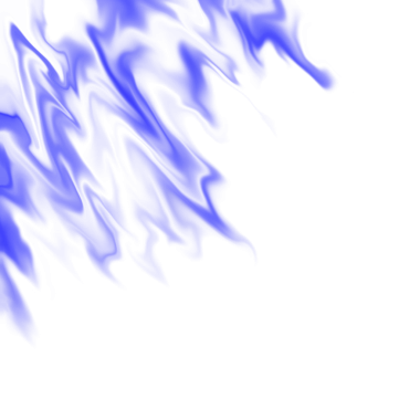 Soyut Mavi Duman Dalgası Kenarı