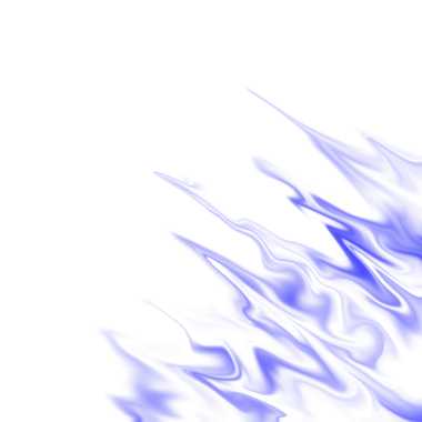 Soyut Mavi Duman Dalgası Kenarı