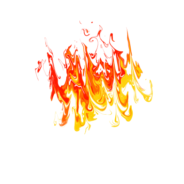 Soyut Ateşli Alev dokusu