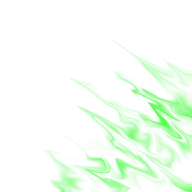 Soyut Yeşil Duman Dalga Sınırı