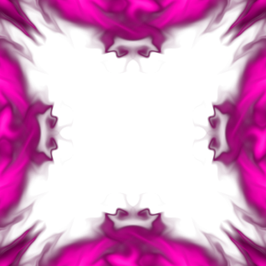 Soyut Pembe Ateş Çerçeve Kenarlığı