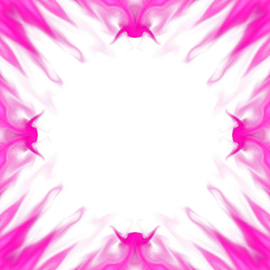 Soyut Pembe Ateş Çerçeve Kenarlığı