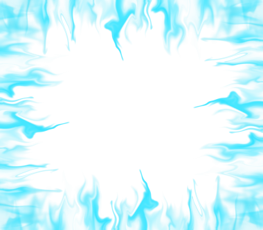 Cyan Duman Çerçeve Kenarlık Efekti