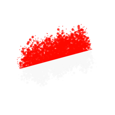 Kırmızı ve Beyaz Sıçrama Vuruşu