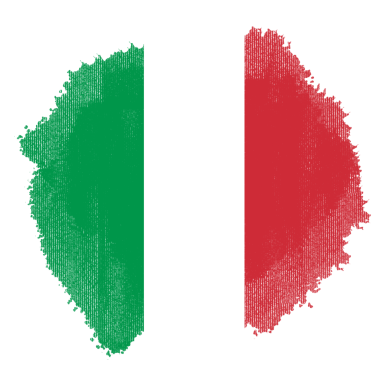 İtalya Bayraklarını Fırçala