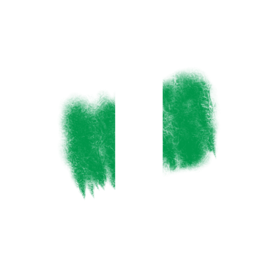 Soyut Grunge Nijerya Fırça Bayrağı