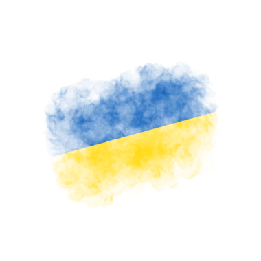 Soyut Sert Boya Vuruşu Mavi ve Sarı şeffaf arkaplanda izole