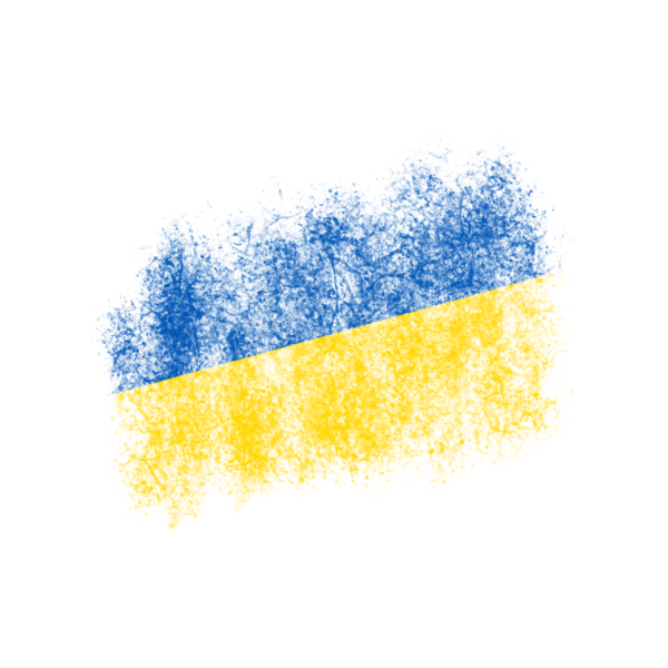 Mavi ve Sarı Sıçrama Vuruşu şeffaf arkaplanda izole edildi