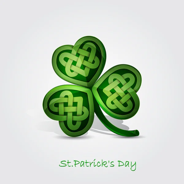 Carte de jour de St Patrick — Image vectorielle