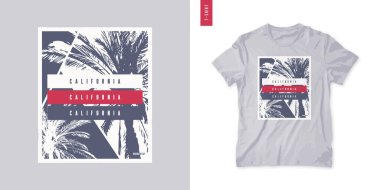 Kaliforniya mı? Tişört vektör tasarımı, poster, baskı, şablon